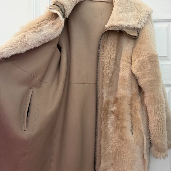 HISO Reversible shearling jacket - Picture 6 of 13